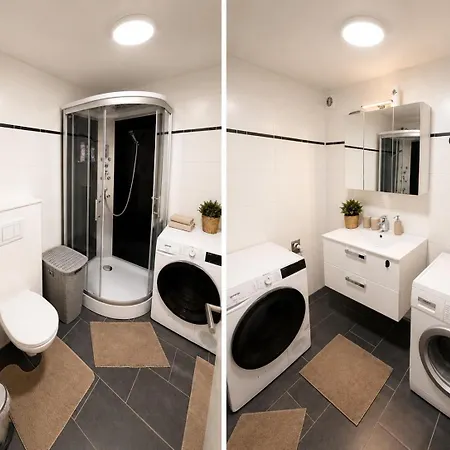 Appartement Modern Free Parking Free Wifi Fully Equipped 1 To 4 Guests *